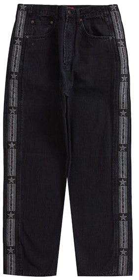 supreme-snap-off-baggy-jean-washed-black