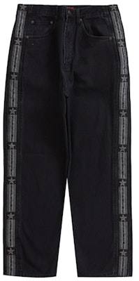 Supreme Snap-Off Baggy Jeans Hitam Pudar Buy Supreme Snap-Off Baggy Jeans Hitam Pudar