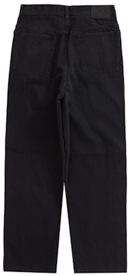 Supreme Snap-Off Baggy Jeans Hitam Pudar Shop Supreme Snap-Off Baggy Jeans Hitam Pudar