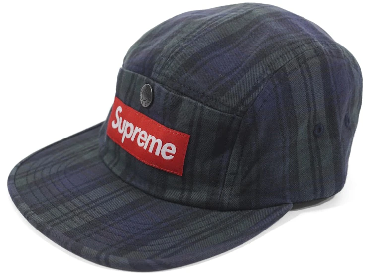 supreme-snap-button-pocket-camp-cap-black