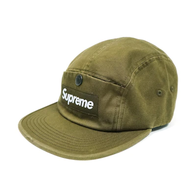 Supreme Snap Button Pocket Camp Cap Moss