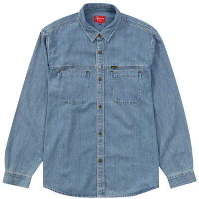 Supreme Snap Work Shirt Denim Buy Supreme Snap Work Shirt Denim