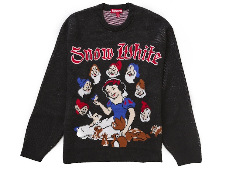 Supreme Snow White Sweater Black
