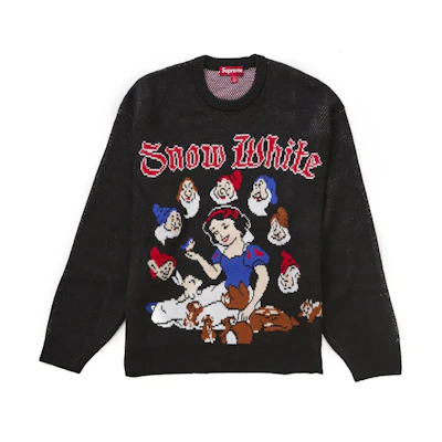 Supreme Snow White Sweater Black