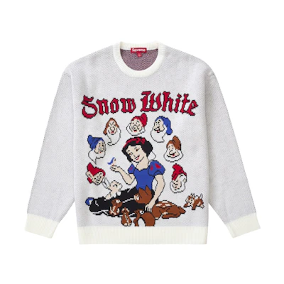 Supreme Snow White Sweater White