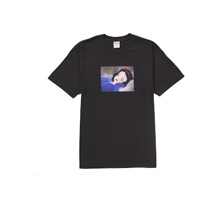 Supreme Snow White Tee Black
