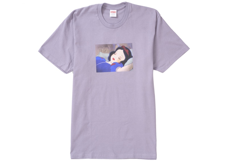 Supreme Snow White Tee Dusty Purple