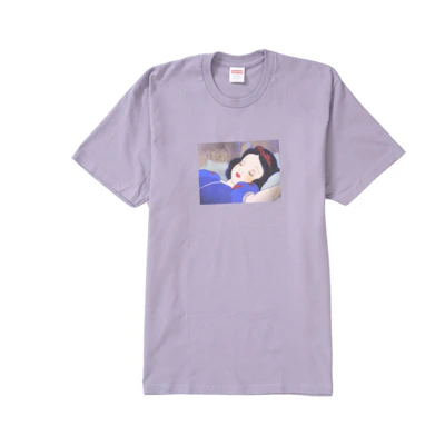 Supreme Snow White Tee Dusty Purple