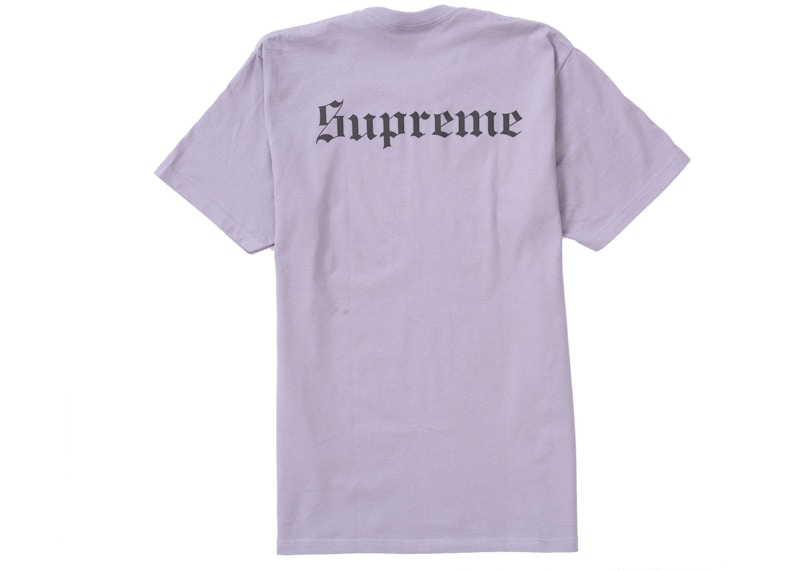 Supreme Snow White Tee Dusty Purple 圖 2