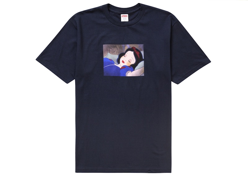 Supreme Snow White Tee Navy