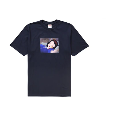Supreme Snow White Tee Navy