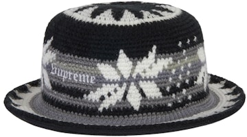 Supreme Snowflake Crochet Crusher Black Supreme Snowflake Crochet Crusher Black