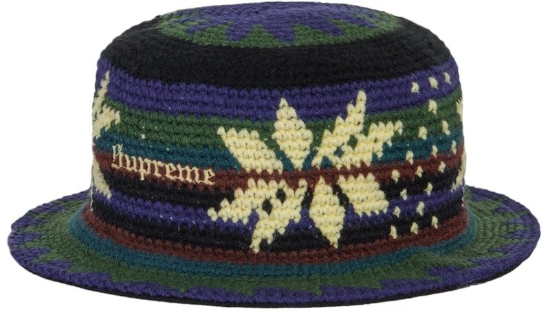 supreme-snowflake-crochet-crusher-green