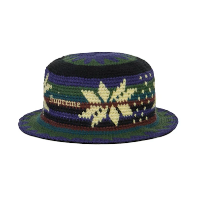 Supreme Snowflake Crochet Crusher Green