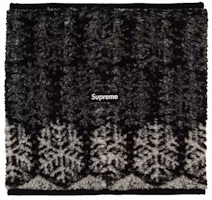 Supreme Snowflake Neck Gaiter Black Supreme Snowflake Neck Gaiter Black