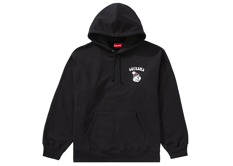 Order Supreme Snowman Hoodie Hitam