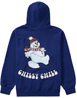 Supreme Snowman Hoodie Gelap Royal Buy Supreme Snowman Hoodie Gelap Royal
