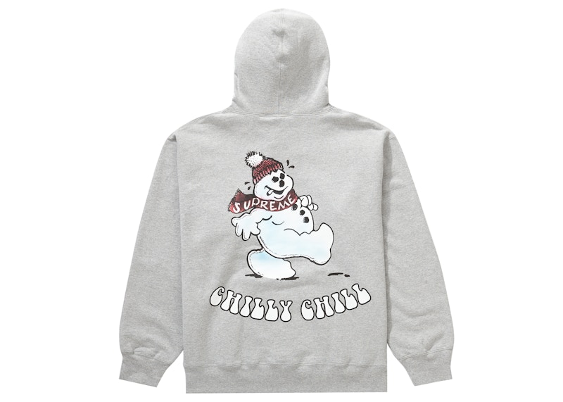 Buy シュプリーム 雪だるま パーカー (グレー)

