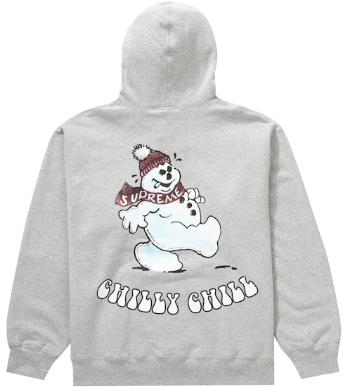supreme-snowman-hooded-sweatshirt-heather-grey