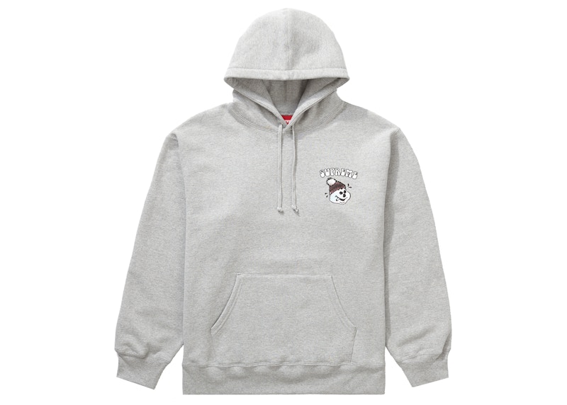 Order シュプリーム 雪だるま パーカー (グレー)
