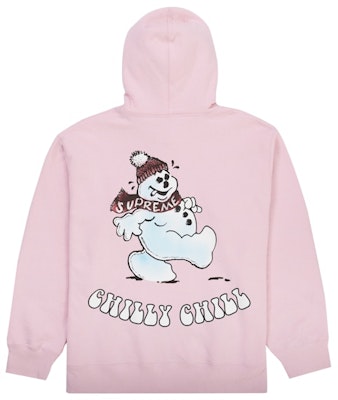 Supreme Snowman Hooded Sweatshirt Light Pink Buy Supreme Snowman Hooded Sweatshirt Light Pink