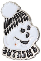 Supreme Snowman Pin Black