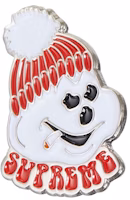 Supreme Snowman Pin Red