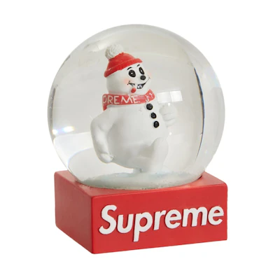 Supreme Snowman Snowglobe Red