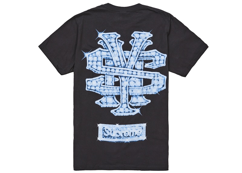 Order 슈프림 스노우맨 티 블랙