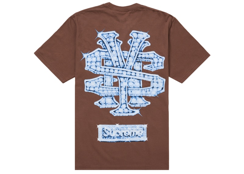 Supreme Snowman Tee Brown 圖 2