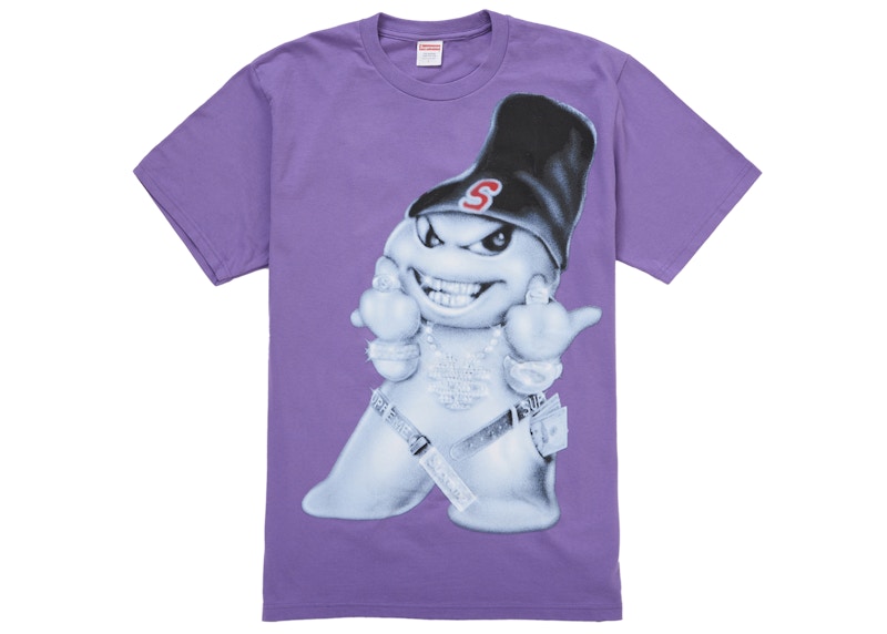 Supreme Snowman Tee Purple