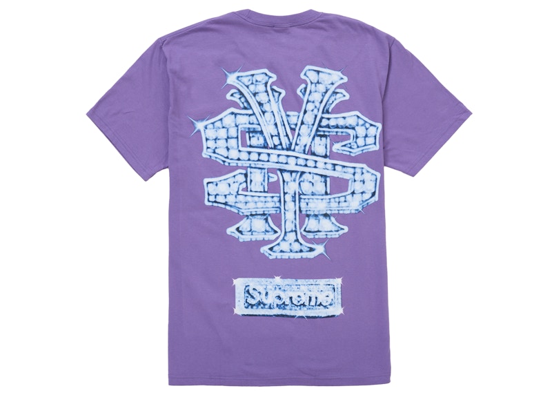 Supreme Snowman Tee Purple 圖 2