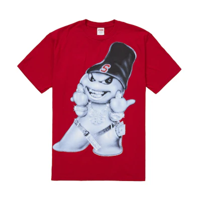 Supreme Snowman Tee Red