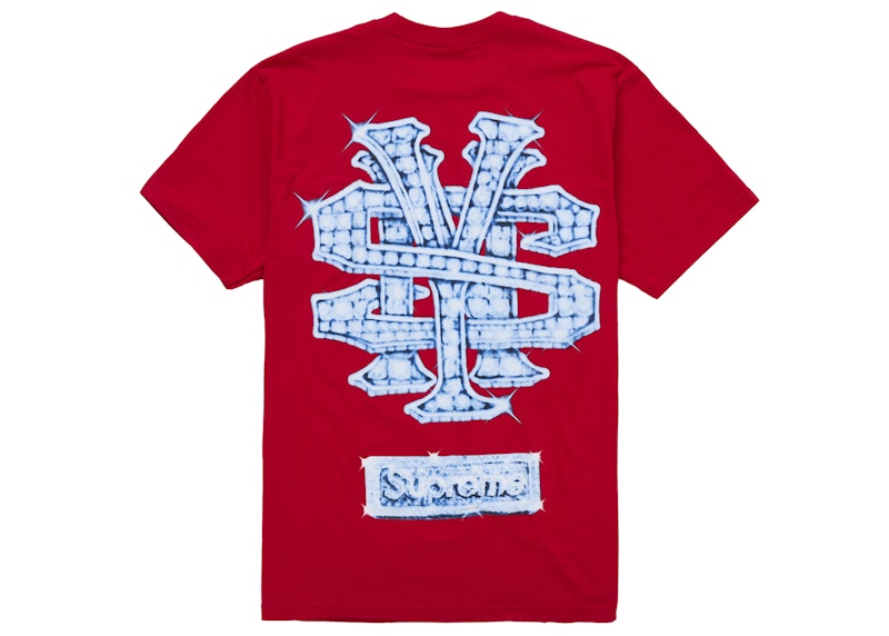 Supreme Snowman Tee Red 圖 2