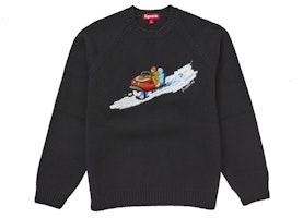 Supreme Snowmobile Sweater Black Supreme Snowmobile Sweater Black