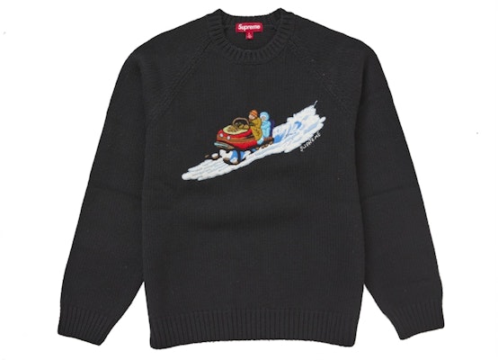 Supreme Sweater Snowmobile Hitam Buy Supreme Sweater Snowmobile Hitam