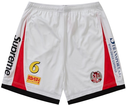 Shorts de Fútbol Blancos Supreme Buy Shorts de Fútbol Blancos Supreme