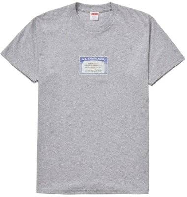 Supreme Social Tee Heather Grey Buy Supreme Social Tee Heather Grey
