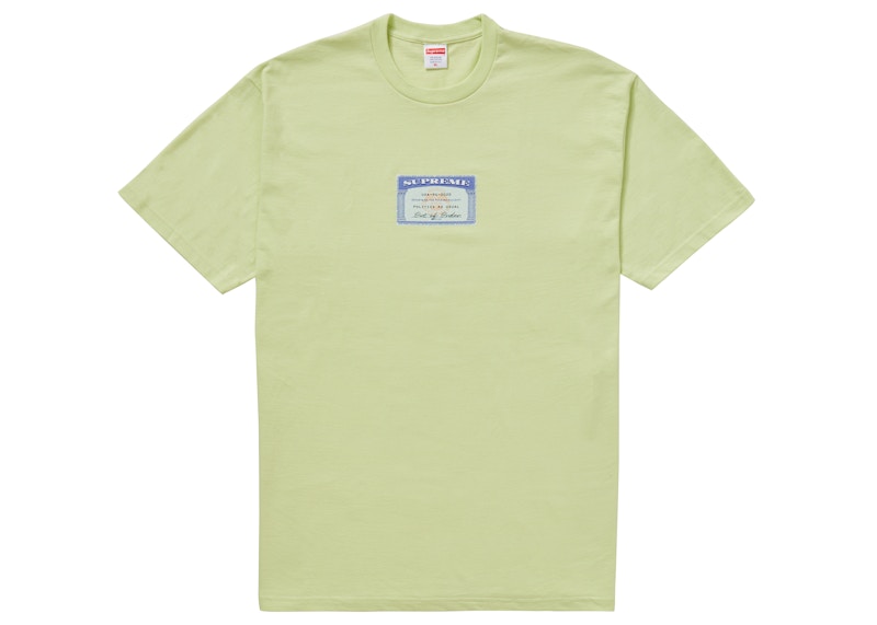 Supreme Social Tee Pale Mint