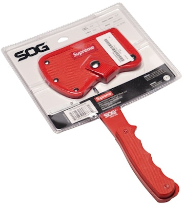 Supreme SOG Hand Axe Red Order Supreme SOG Hand Axe Red