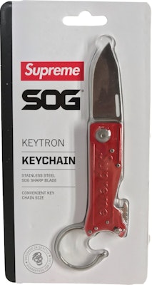 Supreme SOG KeyTron 折疊刀 紅色 Buy Supreme SOG KeyTron 折疊刀 紅色