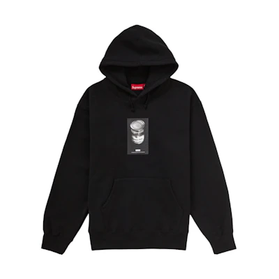 Supreme Soup Can Hooded Sweatshirt Black