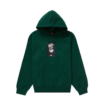 Supreme Soup Can Hooded Sweatshirt Dark Green