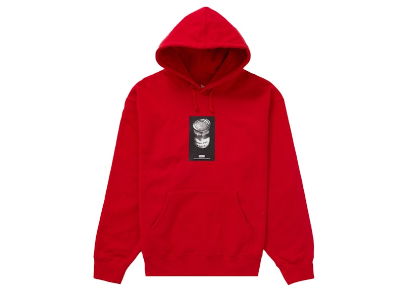 Buy Supreme 汤罐头连帽卫衣 红色