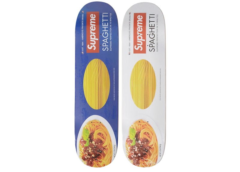 Supreme Spaghetti Skateboard Deck Set