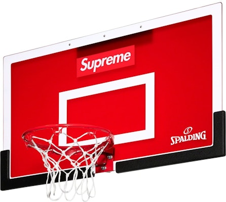 Supreme SPALDING® Mini Basketball Hoop Polycarbonate Unisex SUP-FW23-10 Lookbook Supreme SPALDING® Mini Basketball Hoop Polycarbonate Unisex SUP-FW23-10