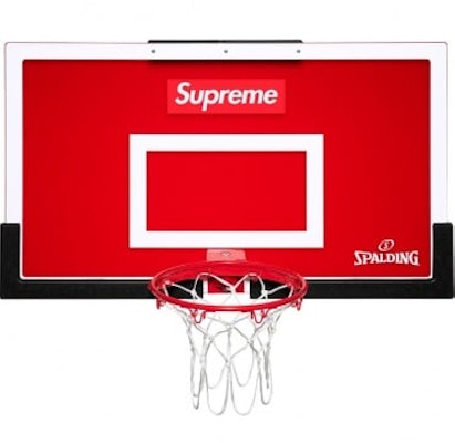 Supreme SPALDING® Mini Basketball Hoop Polycarbonate Unisex SUP-FW23-10 Cheap Supreme SPALDING® Mini Basketball Hoop Polycarbonate Unisex SUP-FW23-10