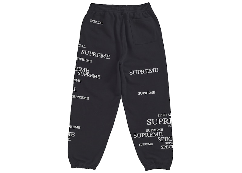 Supreme Special Sweatpant Black 圖 2