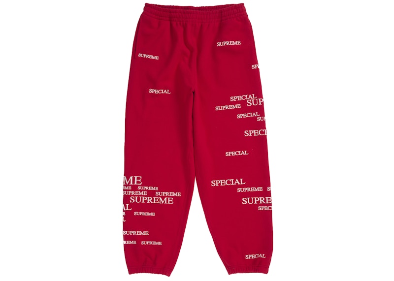 Supreme Special Sweatpant Red