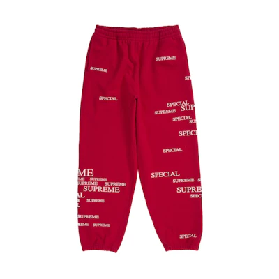 Supreme Special Sweatpant Red